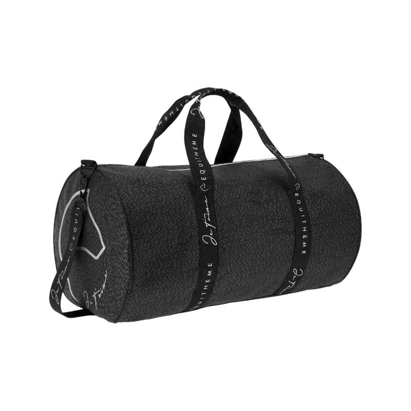 Equithème - Sac Bowling Je t'aime noir