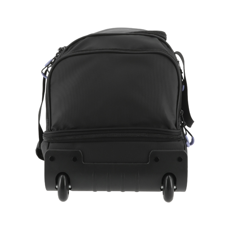 Equithème - Urban black wheeled bag 