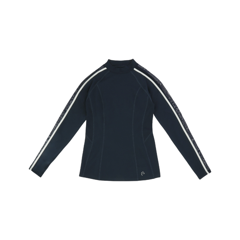 Equithème - Dames T-shirt met lange mouwen Melodie marine 