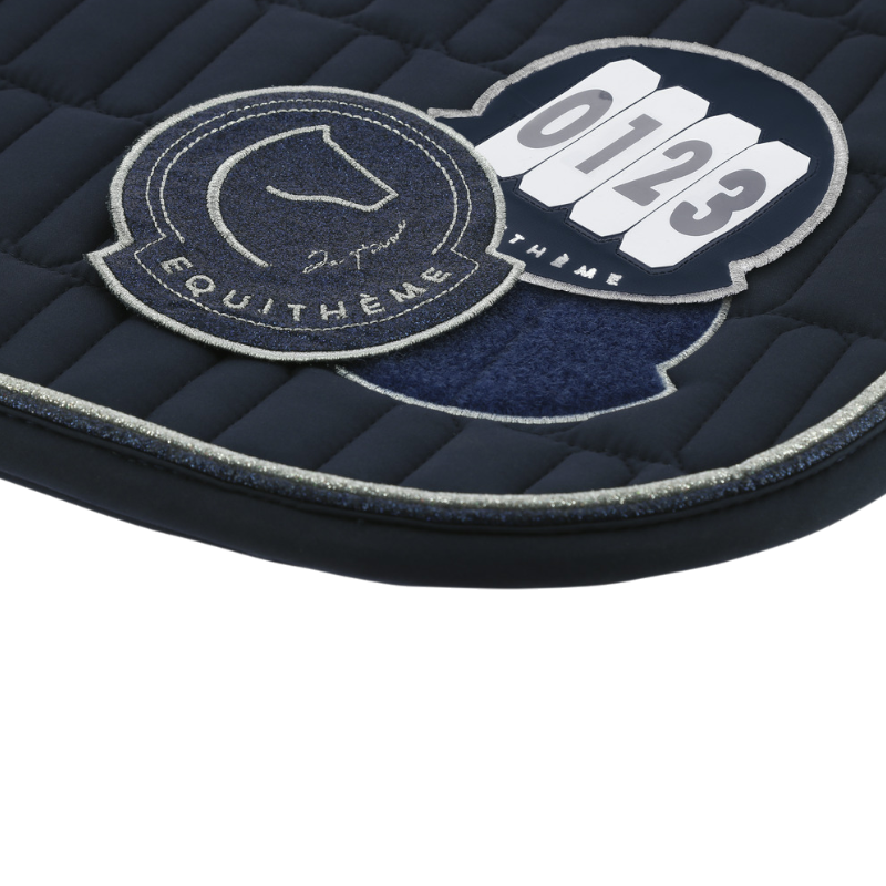 Equithème - saddle pad I love you marine 
