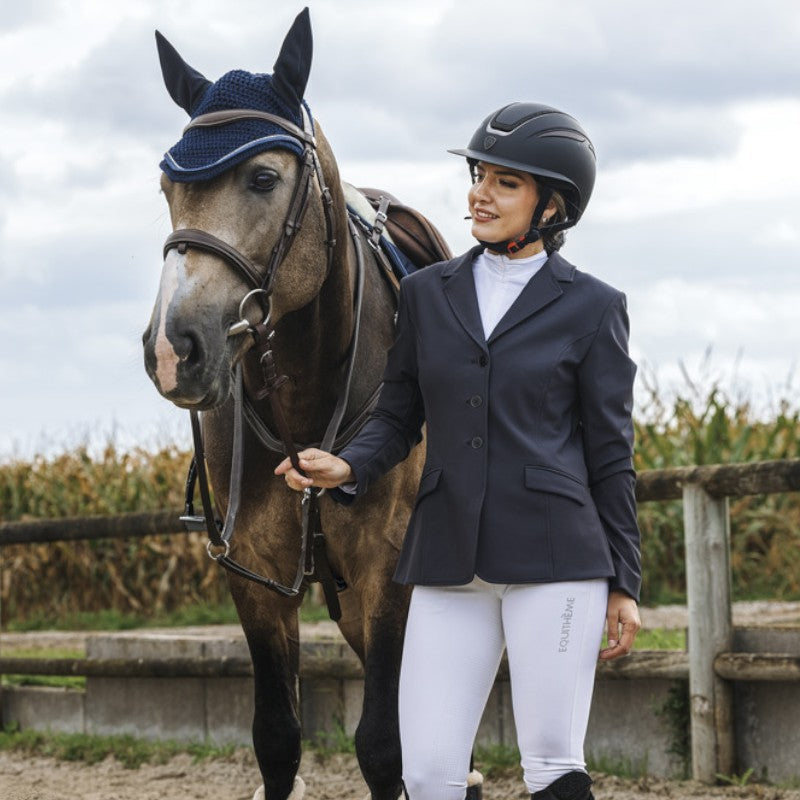 Equithème - Veste de concours femme Nancy gris