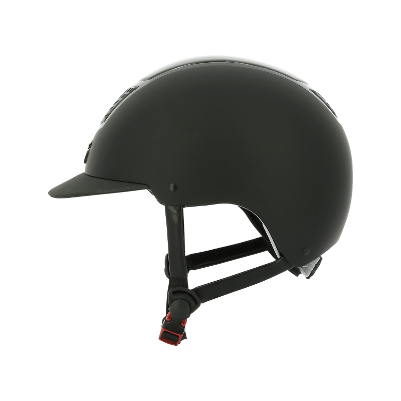 Equithème - Casque d'équitation Airy noir carbone/ noir | - Ohlala