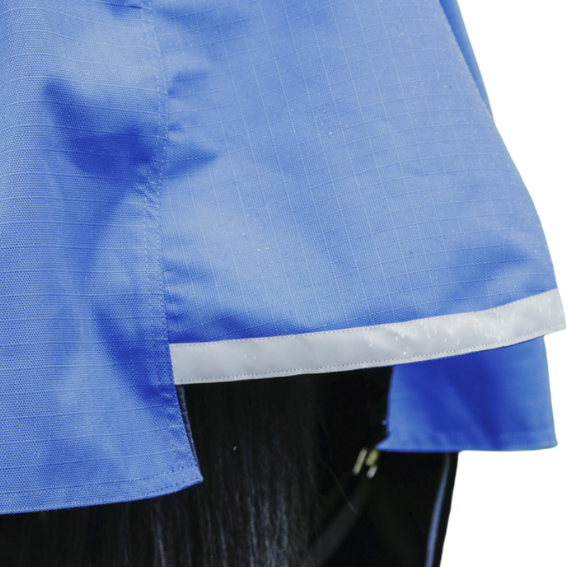 Equithème - Couverture d'extérieur Tyrex Aisance 1200D High Neck bleu roi 0g