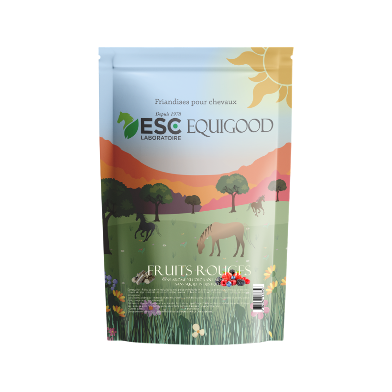 ESC Laboratoire - Friandises Equigood fruits rouges