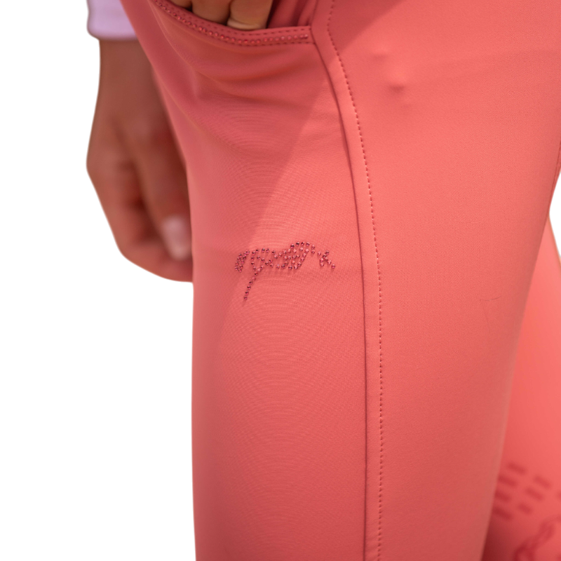 Eden by Pénélope - Pantalon d'équitation fille Élégance vieux rose