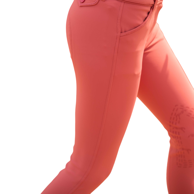 Eden by Pénélope - Pantalon d'équitation fille Élégance vieux rose