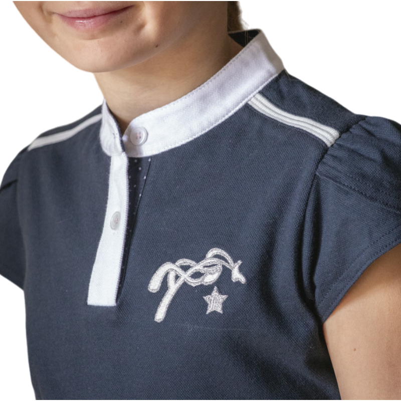 Eden by Pénélope - Polo manches courtes enfant Evrim marine