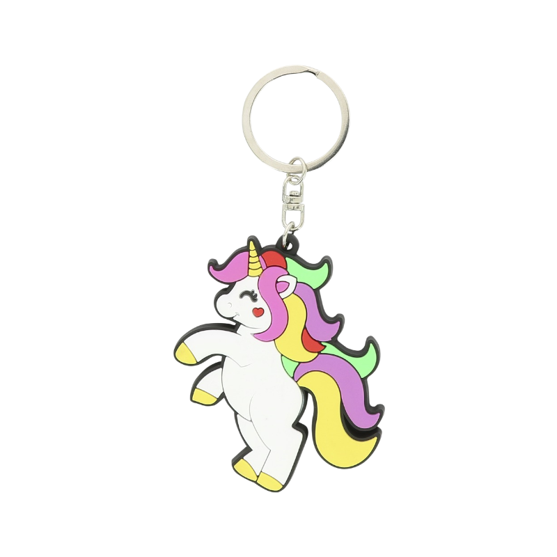 Equi-kids - Porte-clés licorne blanc