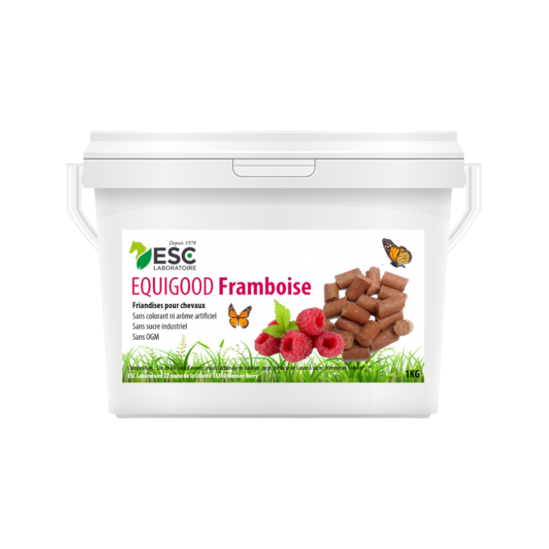 ESC Laboratoire - Friandises Equigood framboise