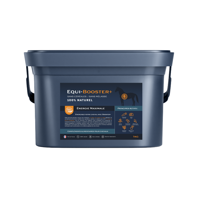 Equimojo - Complément alimentaire énergie Equi-Booster+