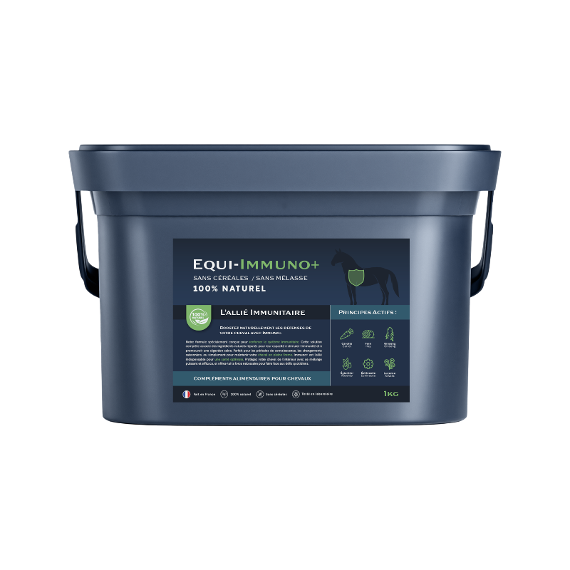 Equimojo - Complément alimentaire soutien immunitaire Equi-Immuno+