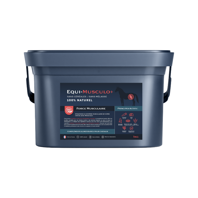 Equimojo - Complément alimentaire soutien musculaire Equi-Musculo+