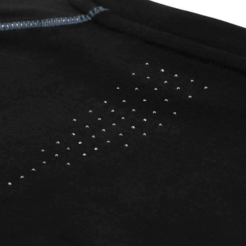 Equithème - Baselayer manches longues femme Je t'aime Stella noir