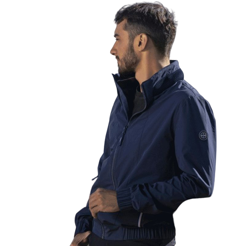 Equithème - Blouson imperméable homme Hugo marine | - Ohlala