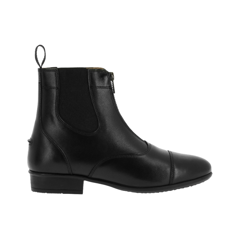 Equithème - Schicke schwarze Stiefel mit Reißverschluss 