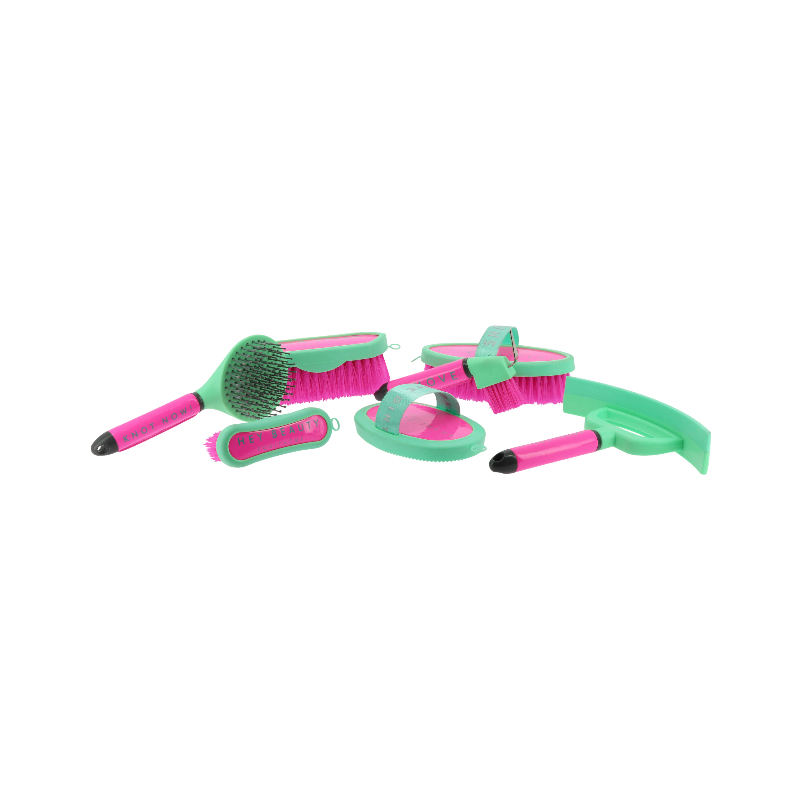 Equithème - Bouchon Ik hou van jou fluorescerend roze 