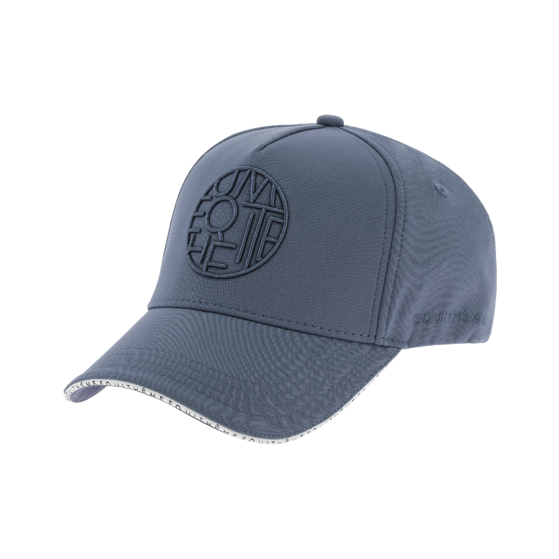 Equithème - Casquette unisexe Georgia bleu gris