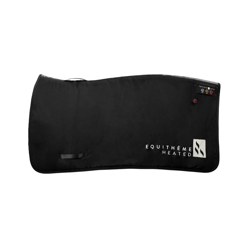 Equithème - Verwarmer voor de rug Heated zwart 