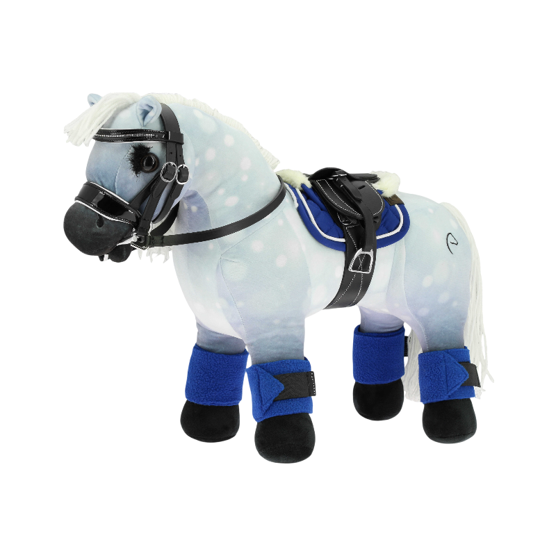 Equithème - Peluche mini poney Nuage gris | - Ohlala