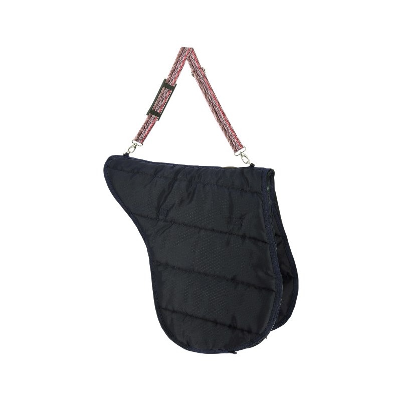 Equithème - Sac à selle Aztec marine