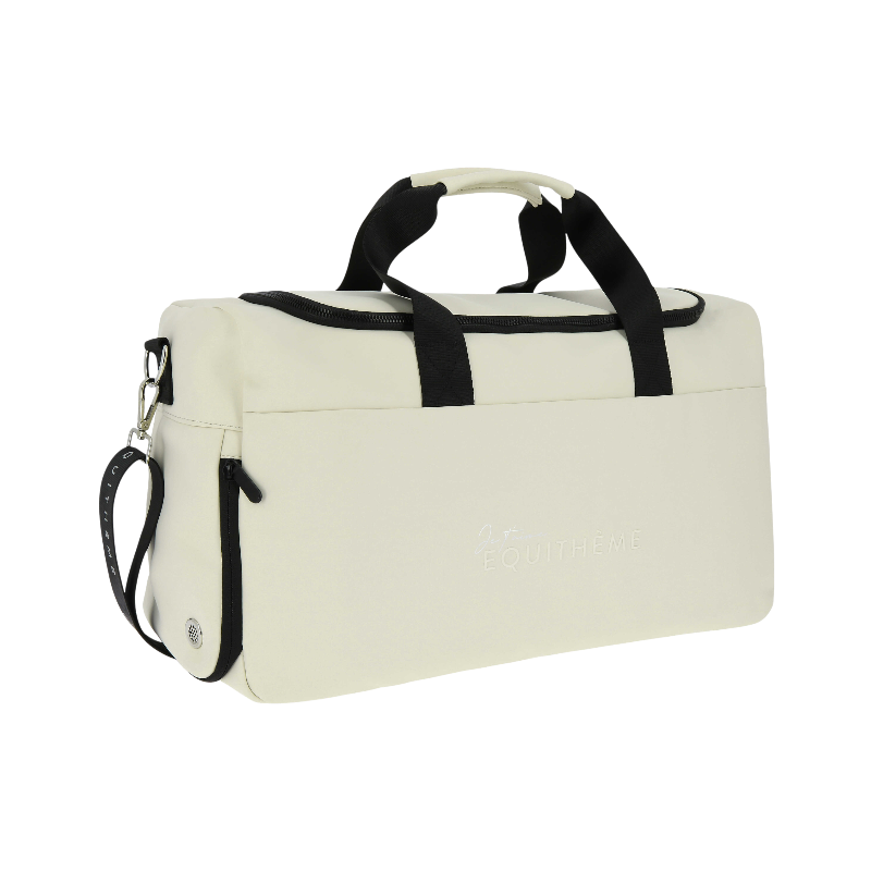 Equithème - Sac week-end Je t'aime crème