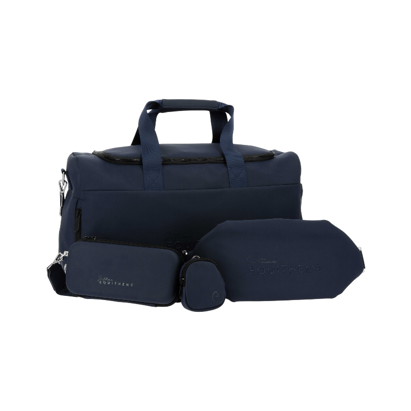Equithème - Sac week-end Je t'aime marine