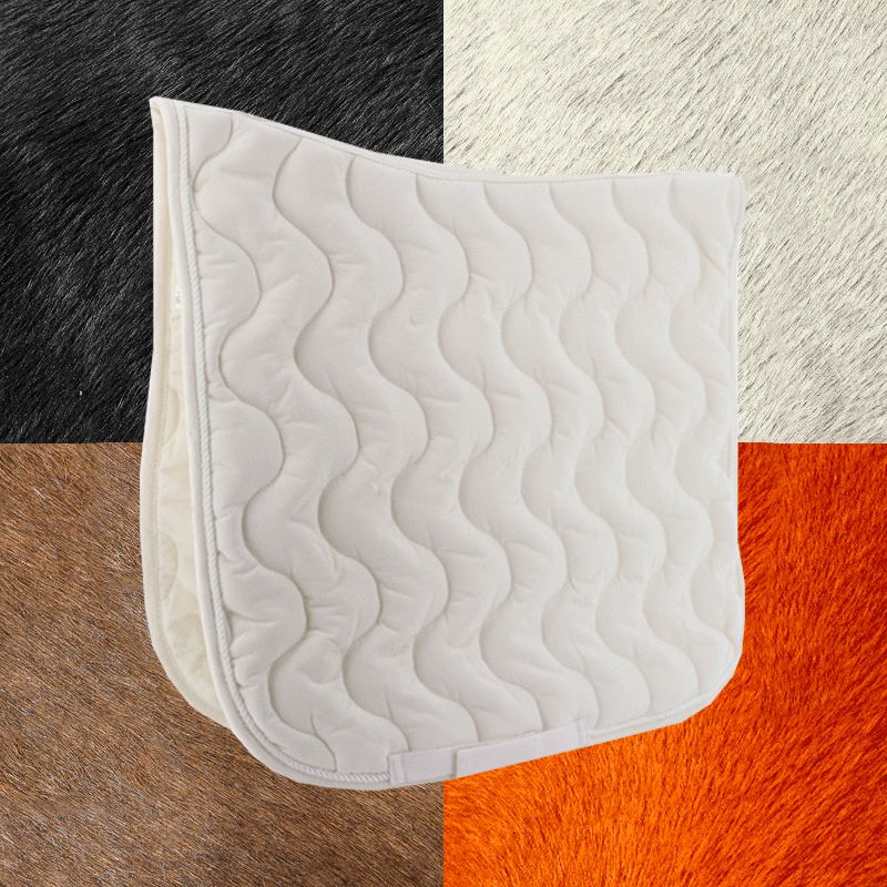 Equithème - Tapis de dressage polyfun spécial blanc | - Ohlala