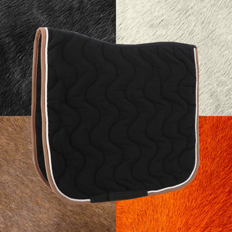 Equithème - Tapis de dressage polyfun spécial noir | - Ohlala