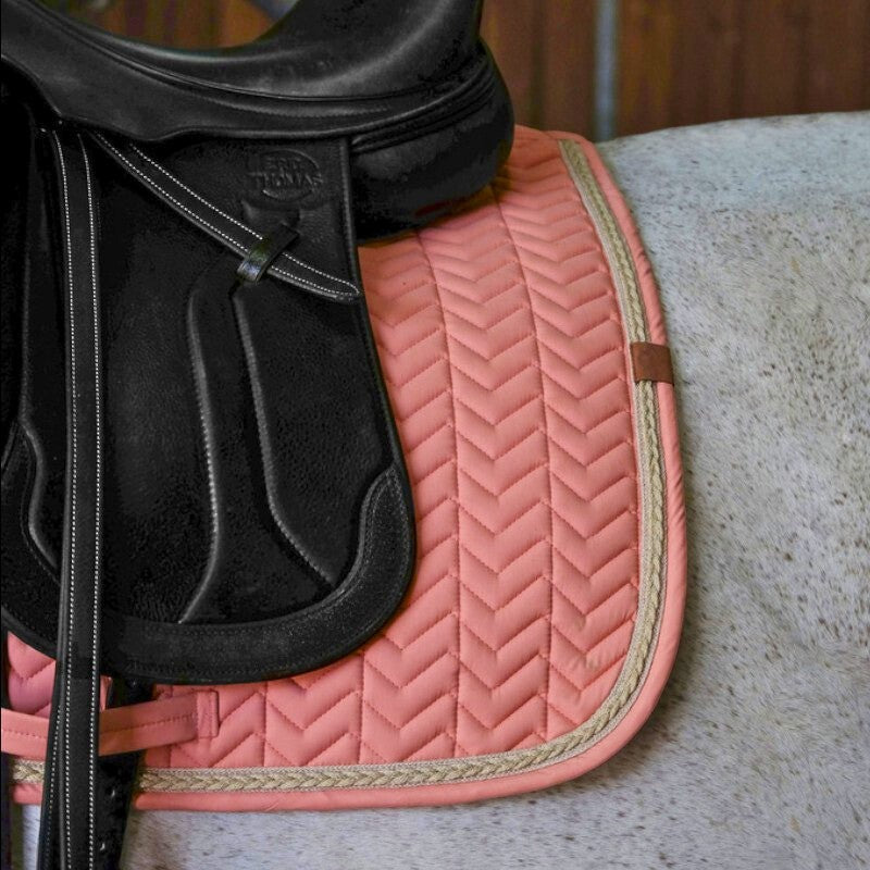 Equithème - Softy salmon saddle pad 