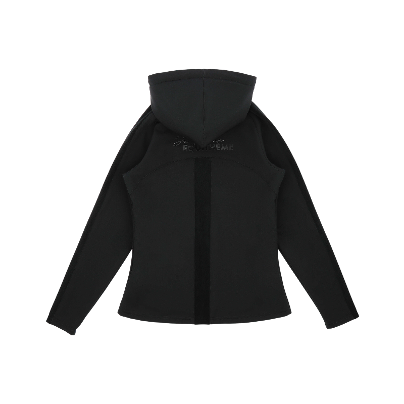 Equithème - Veste softshell manches longues femme Je t'aime Victoria noir