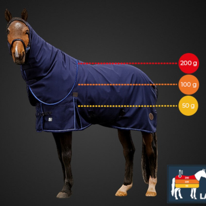 Equithème - Classic Cover 3 Layers 200g marine 