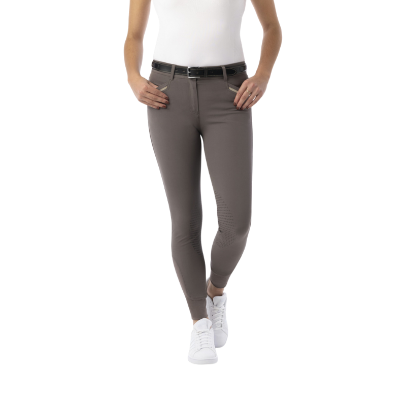 Equithème – Damen-Reithose Gizel in Taupe 