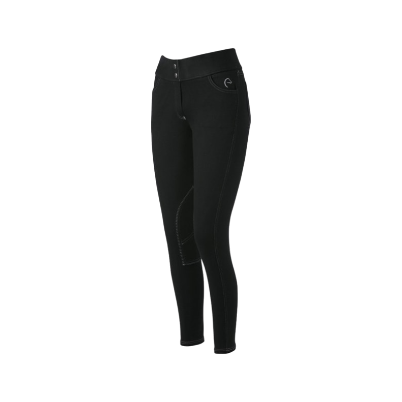 Equithème – Pull-On-Reitleggings für Kinder, Marineblau