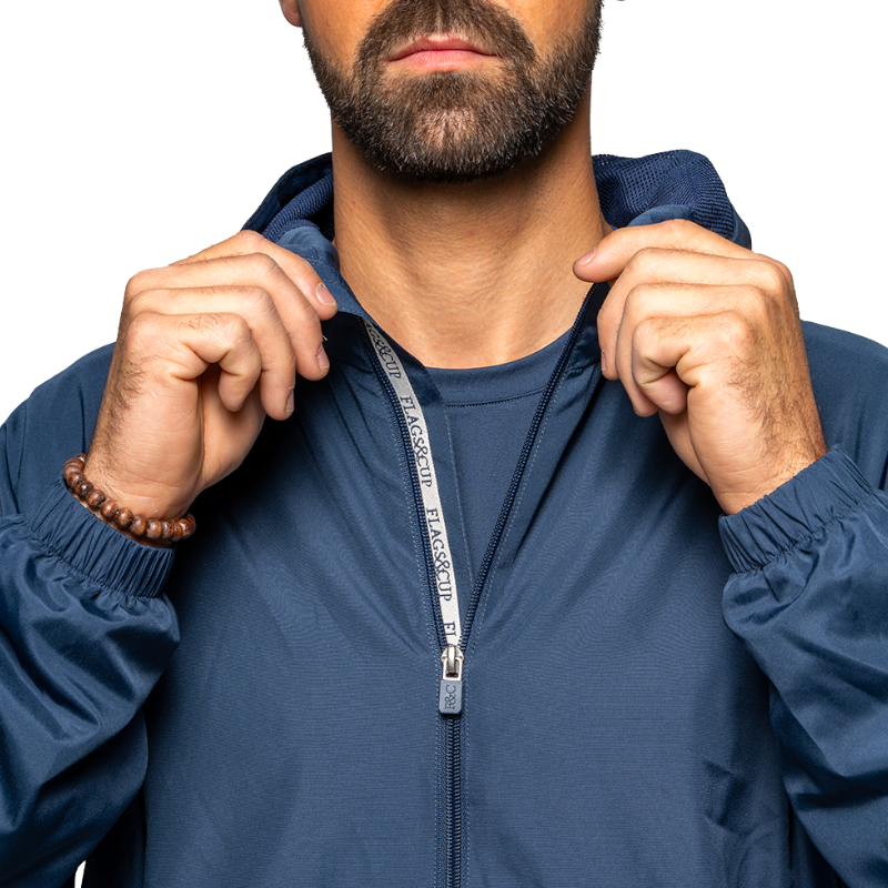 Flags & Cup - Herenjacket Gregorio marine 