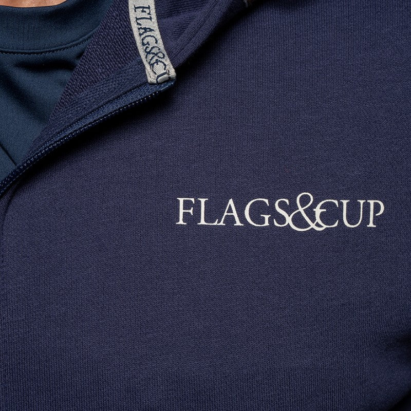 Flags & Cup - Men's hoodie Sacramento navy 