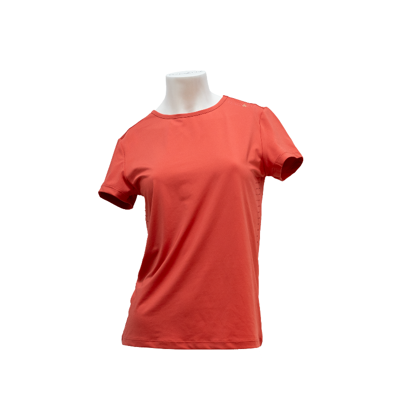 Flags & Cup - Korte mouwen T-shirt voor dames Casoria kers 