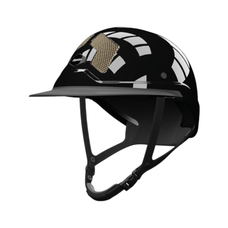 Flex On - Reithelm Armet Star Gitter gold Visier Unisex 