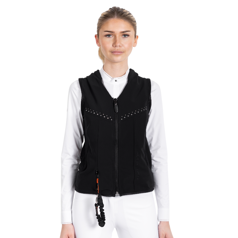 Freejump - Junior airbag vest Crystal Preciosa black 