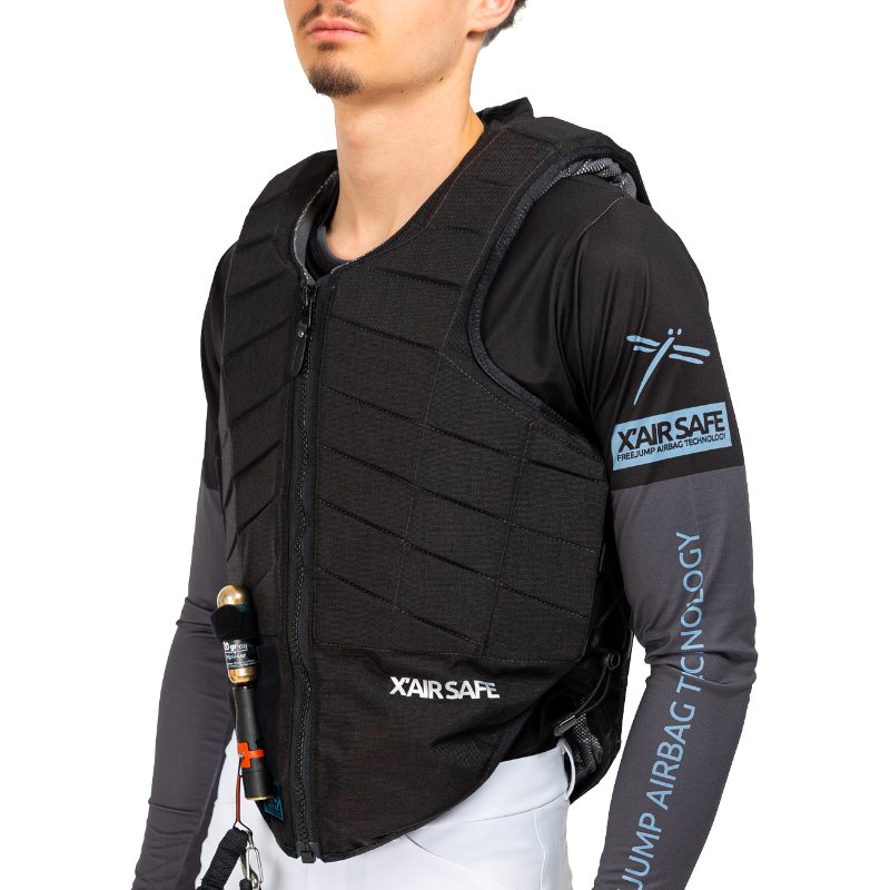 Freejump - X Air Safe Protection Crossweste und Airbag schwarz 