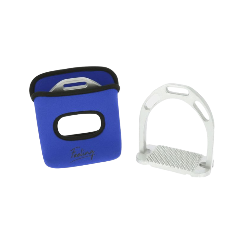 Feeling - Royal blue neoprene stirrup covers