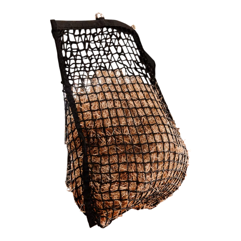 Grooming Deluxe - Easy Fill black square hay net 3cm 