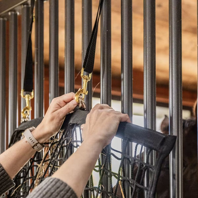 Grooming Deluxe - Quadrat-Heu-Füller Easy Fill schwarz 4,5cm 