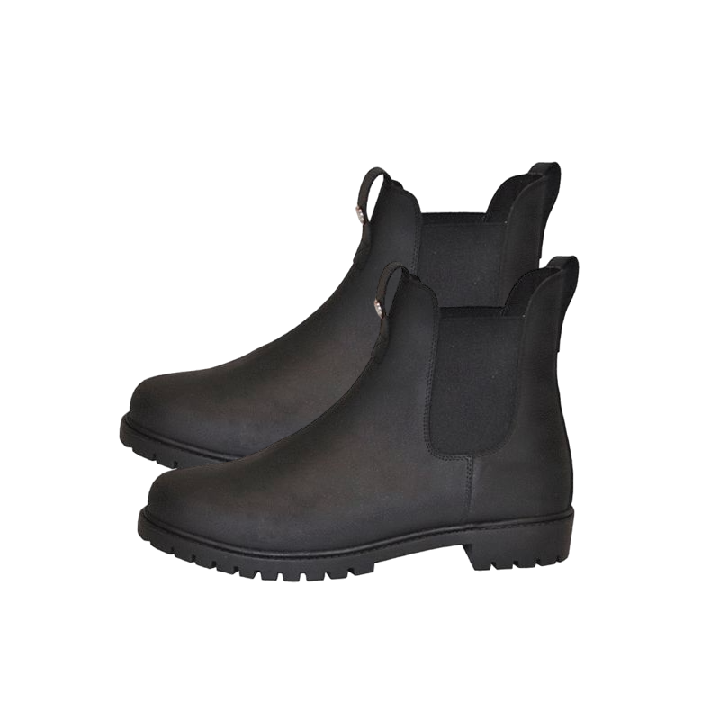 Flags &amp; Cup - Schwarze elastische Badia-Stiefel