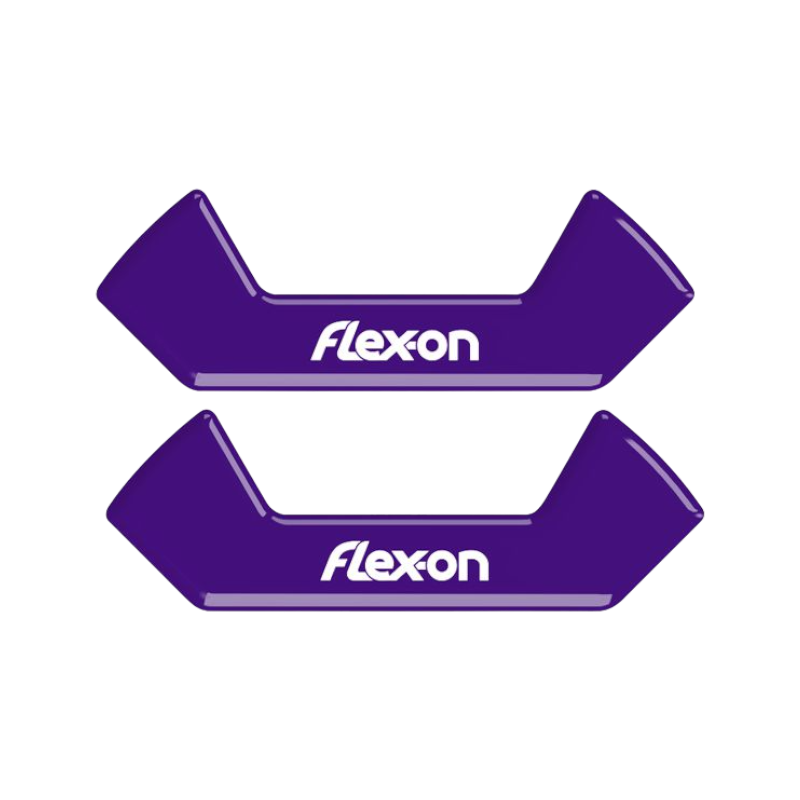 Flex On - Safe On stickers plain purple