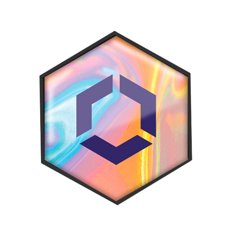 Flex On - Sticker casque Armet Trex On Holo orange