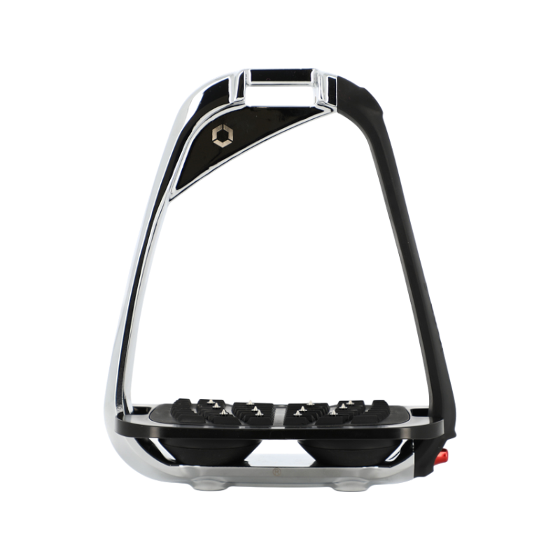 Flex On - Étriers de sécurité Iron S incliné ultra grip chrome gris/ gris