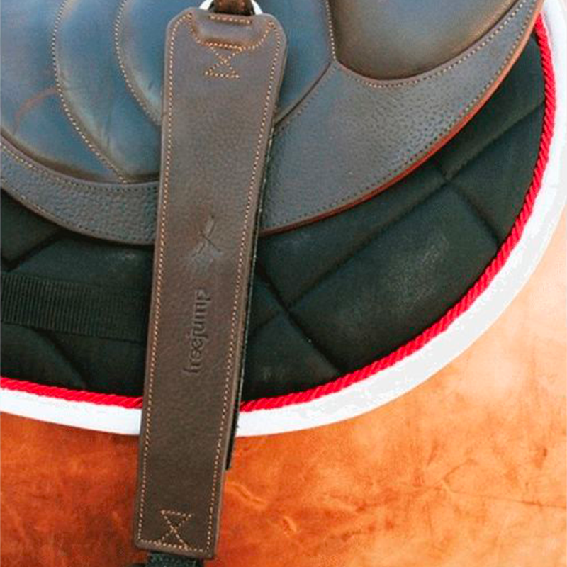 Freejump - Brown Progrip stirrup leathers