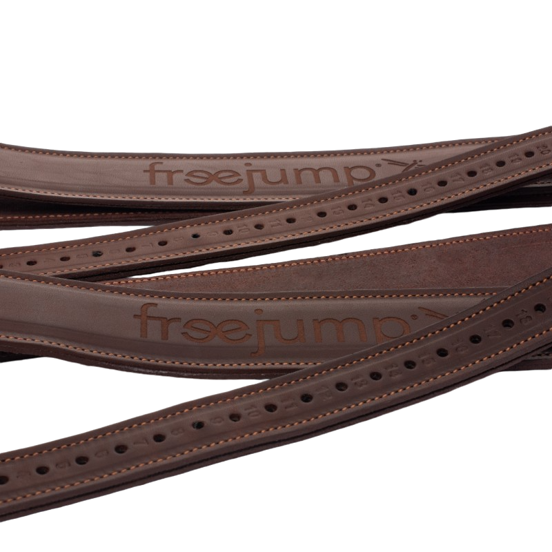 Freejump - Steigbügel Classic Wide Cognac