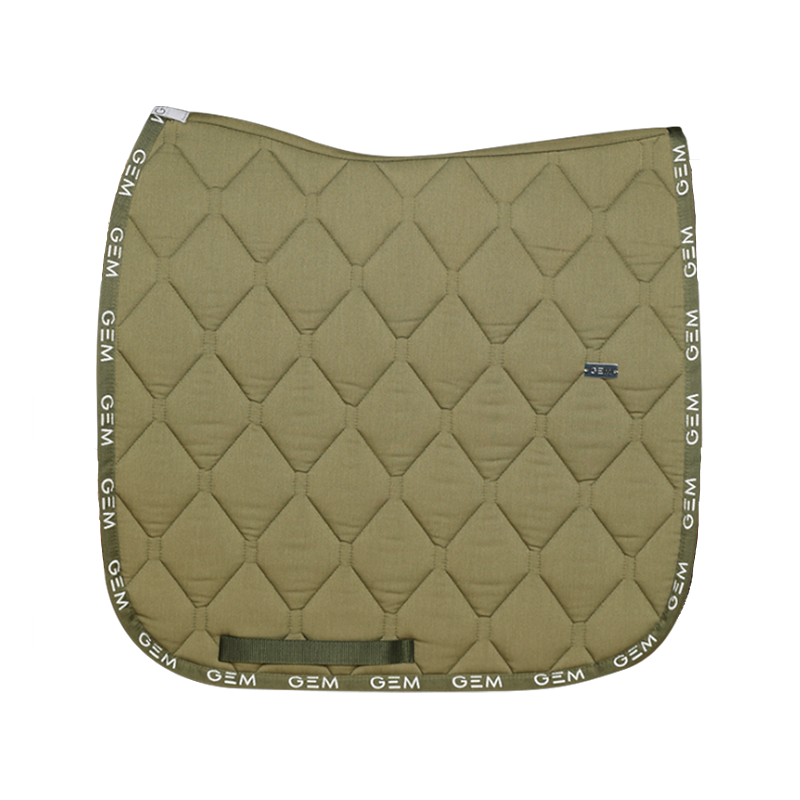 GEM - Tapis de dressage Love kaki