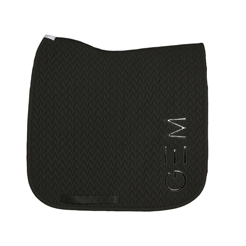 GEM - Tapis de dressage Ten noir/ noir